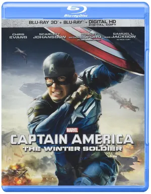 Captain America: The Winter Soldier (2-Disc Blu-ray 3D   Blu-ray   Digital HD) [3D Blu-ray]