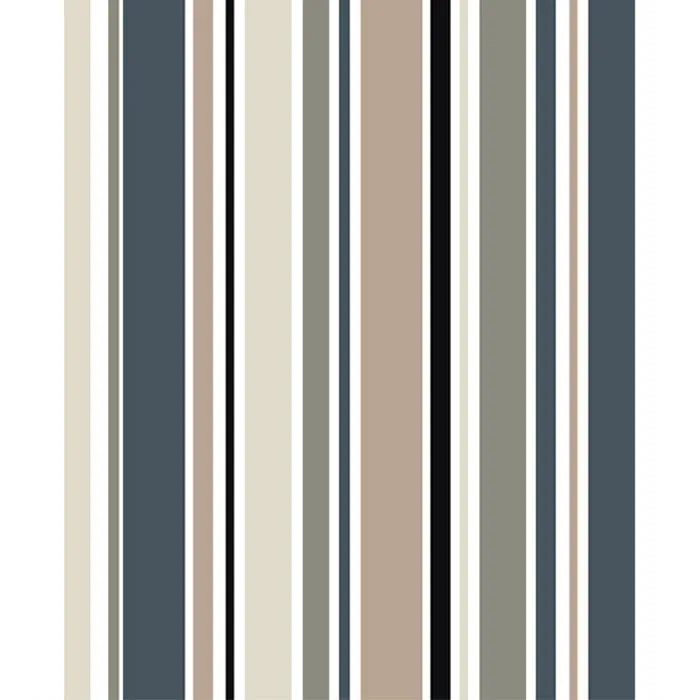 Earthtone Striped Printed Backdrop
