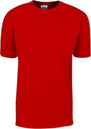 Shaka Wear Men's T Shirt ?C Max Heavyweight Cotton Short Sleeve Crew Neck Plain Tee Top Tshirts Regular Big Tall Size S-7XL