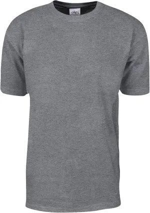 Shaka Wear Men's T Shirt ?C Max Heavyweight Cotton Short Sleeve Crew Neck Plain Tee Top Tshirts Regular Big Tall Size S-7XL